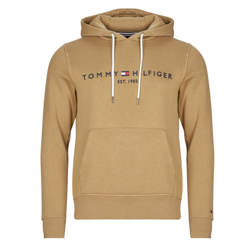 Kleidung Herren Sweatshirts Tommy Hilfiger TOMMY LOGO HOODY Kamel