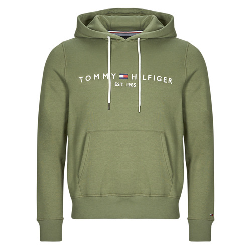 Kleidung Herren Sweatshirts Tommy Hilfiger TOMMY LOGO HOODY Khaki