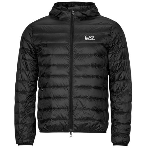 Kleidung Herren Daunenjacken Emporio Armani EA7 CORE IDENTITY DOWN JACKET HD Silbrig