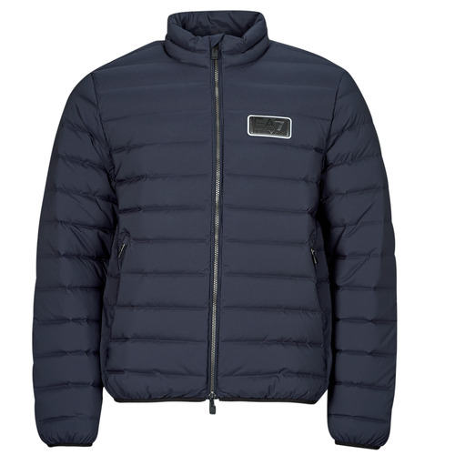 Kleidung Herren Daunenjacken Emporio Armani EA7 DOWN JACKET 6DPB14 Marineblau