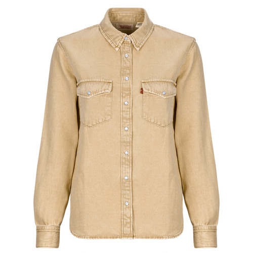 Kleidung Damen Hemden Levi's ICONIC WESTERN Beige