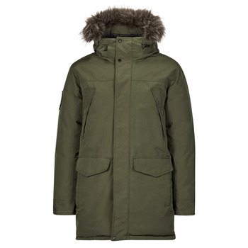 Kleidung Herren Parkas Superdry EVEREST FAUX FUR HOODED PARKA Khaki