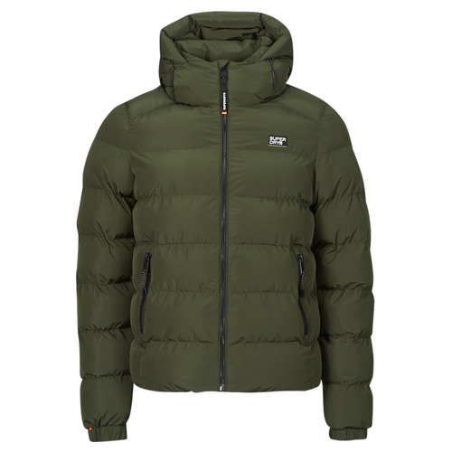 Kleidung Herren Daunenjacken Superdry HOODED SPORTS PUFFR JACKET Khaki