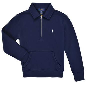 Kleidung Kinder Sweatshirts Polo Ralph Lauren LSHZM7-KNIT SHIRTS-SWEATSHIRT Marineblau