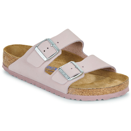 Chaussures Femme Mules Birkenstock Arizona SFB LENB Yomo Lilac 