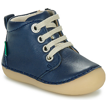 Schuhe Kinder Boots Kickers SONIZIP Marineblau