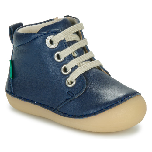 Schuhe Kinder Boots Kickers SONIZIP Marineblau