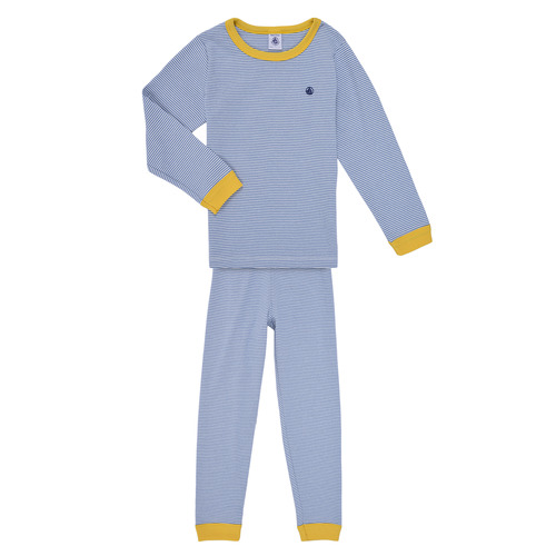 Kleidung Kinder Pyjamas/ Nachthemden Petit Bateau TADEWO Blau