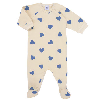 Kleidung Kinder Pyjamas/ Nachthemden Petit Bateau TOVING Blau / Beige