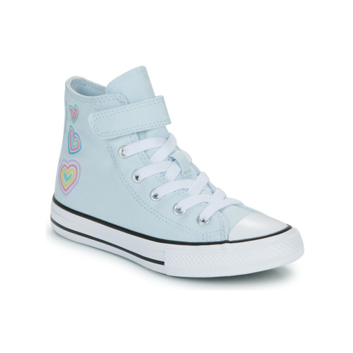 Scarpe Bambina Sneakers alte Converse CHUCK TAYLOR ALL STAR HEART PATCH EASY-ON 