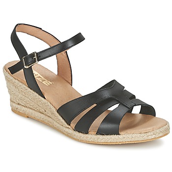 Chaussures Femme Sandales et Nu-pieds So Size ELIZA Noir