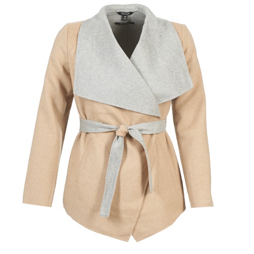 Kleidung Damen Mäntel Tom Tailor JAZOUVE Beige / Grau