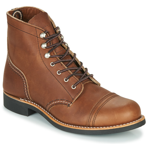 Chaussures Femme Boots Red Wing IRON RANGER Ambré