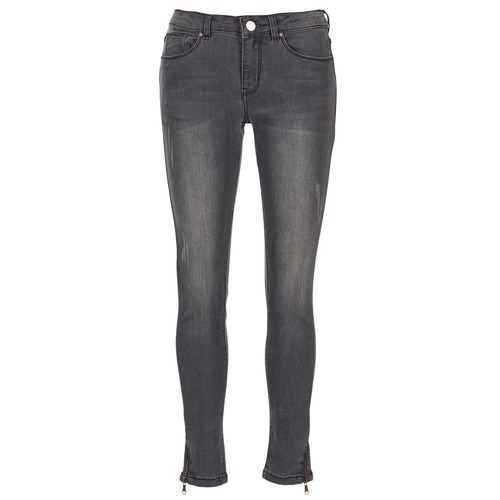 Kleidung Damen Slim Fit Jeans Moony Mood IFABANE Grau