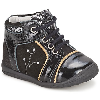 Scarpe Bambina Stivaletti Catimini CALINE VNS NOIR-PAILLET DPF/GLUCK