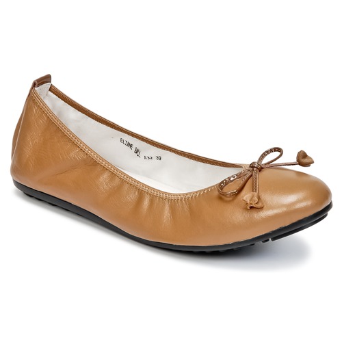 Schuhe Damen Ballerinas Mac Douglas ELIANE Braun,