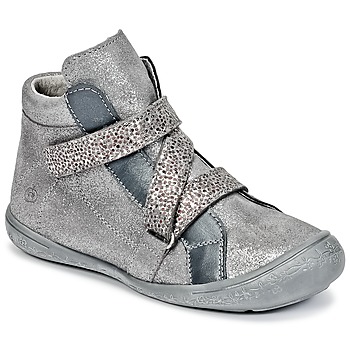 Scarpe Bambina Sneakers alte Citrouille et Compagnie HISSOU Grigio