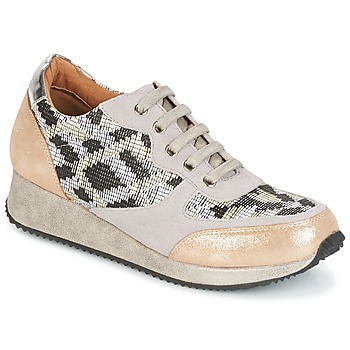 Schuhe Damen Sneaker Low Karston SEMIR Beige / Golden