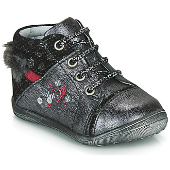 Scarpe Bambina Stivaletti Catimini ROULETTE Grigio / Argento