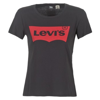 Kleidung Damen T-Shirts Levi's THE PERFECT TEE Schwarz