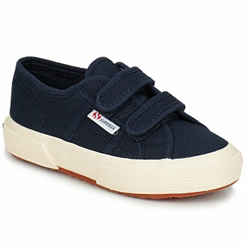 Chaussures Enfant Baskets basses Superga 2750 STRAP Marine