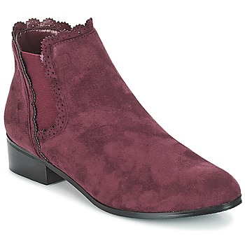 Chaussures Femme Boots Moony Mood JERMA Aubergine