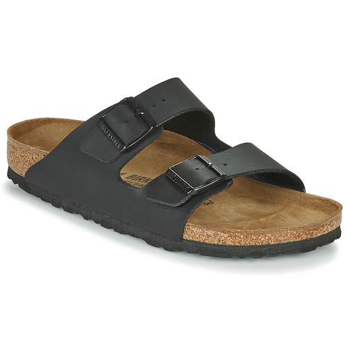 Schuhe Pantoffel Birkenstock ARIZONA Schwarz