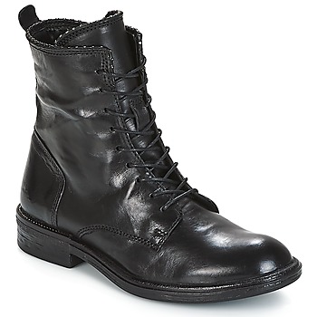 Schuhe Damen Boots Mjus PAL LACE Schwarz