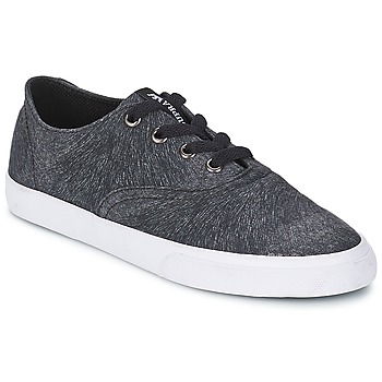 Chaussures Femme Baskets basses Supra WRAP Noir / Blanc