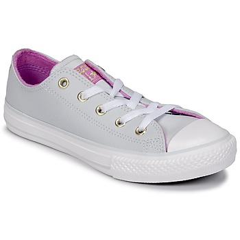 Scarpe Bambina Sneakers basse Converse CHUCK TAYLOR ALL STAR HI Pure / Acciaio / anice  / Fucsia / Glow / White