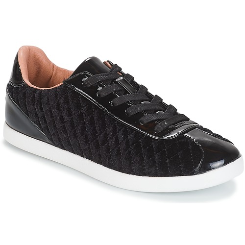 Chaussures Femme Baskets basses André VELVET Noir