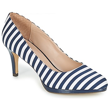 Chaussures Femme Escarpins André CRYSTAL Raye bleu