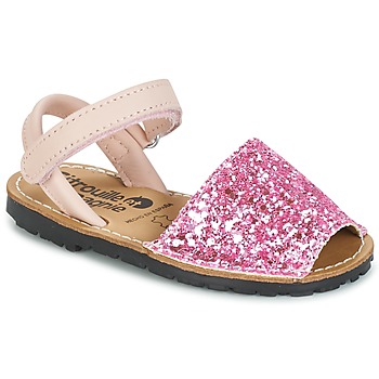 Scarpe Bambina Sandali Citrouille et Compagnie SQUOUBEL Fucsia