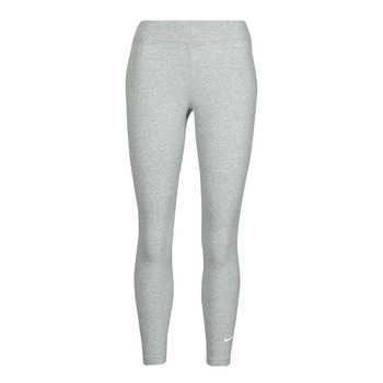 衣服 女士 紧身裤 Nike 耐克 7/8 Mid-Rise Leggings Dk / 灰色 / Heather / 白色