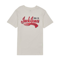 衣服 男孩 短袖体恤 Jack & Jones 杰克琼斯 JJELOGO TEE SS NECK 2 COL JNR 白色