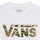 衣服 男孩 短袖体恤 Vans 范斯 BY VANS CLASSIC LOGO FILL 白色