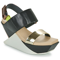 鞋子 女士 凉鞋 United nude DELTA WEDGE SANDAL 黑色 / 多彩