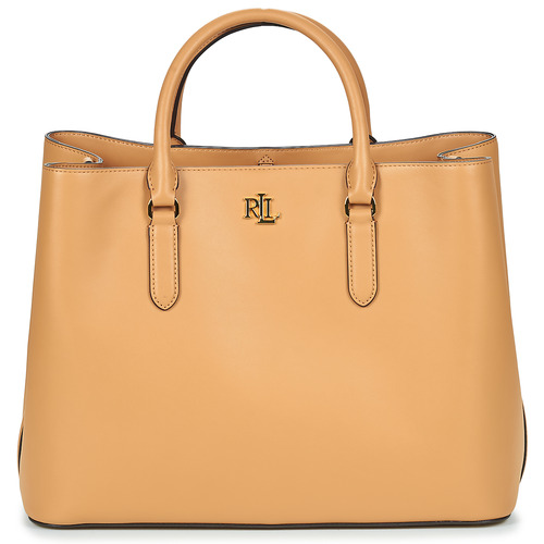 包 女士 手包 Lauren Ralph Lauren MARCY 36 SATCHEL LARGE 驼色