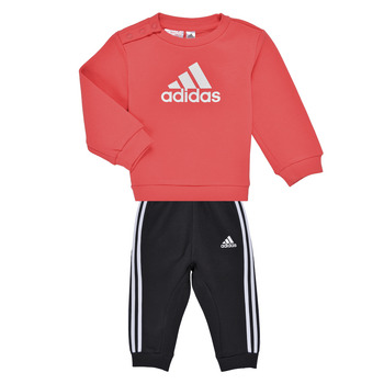 衣服 男孩 女士套装 Adidas Sportswear Badge of Sport Jogger Set 红色 / 白色