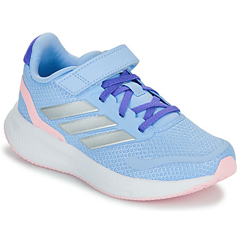 鞋子 女孩 跑鞋 Adidas Sportswear RUNFALCON 5 EL C 蓝色