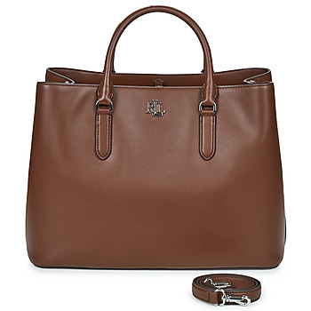 包 女士 手包 Lauren Ralph Lauren MARCY 36-SATCHEL-LARGE 棕色