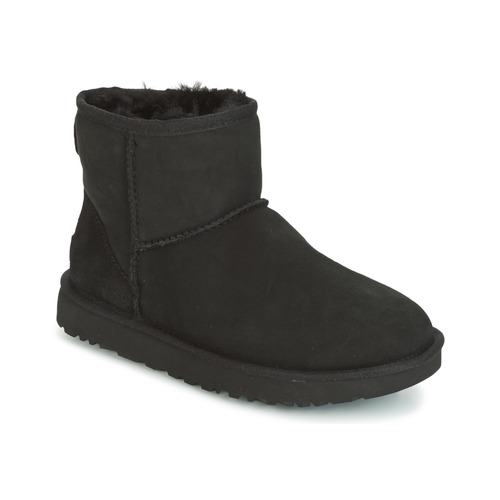 鞋子 女士 短筒靴 UGG CLASSIC MINI II 黑色