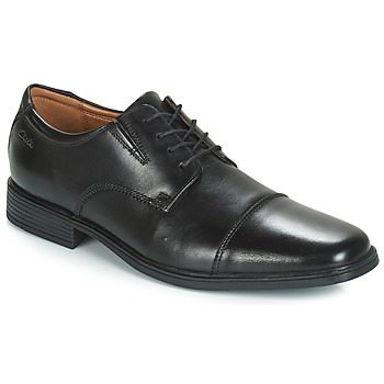 Shoes Men Derby Shoes Clarks TILDEN CAP Black