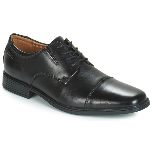 Shoes Men Derby Shoes Clarks TILDEN CAP Black