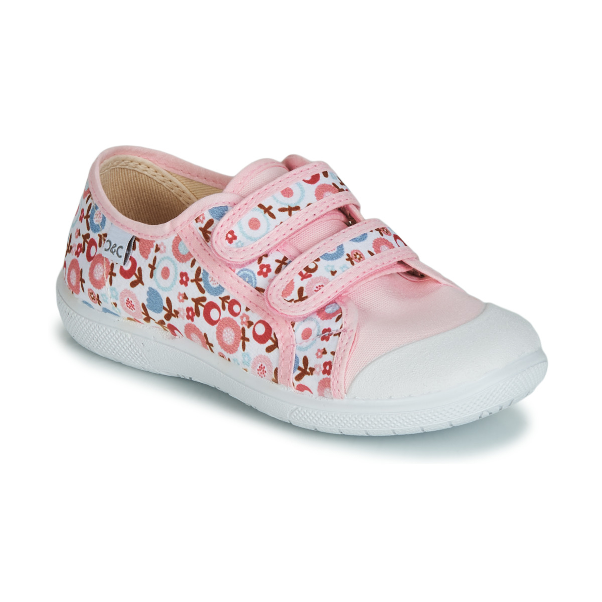 Shoes Girl Low top trainers Citrouille et Compagnie JORIPALE Pink / Red