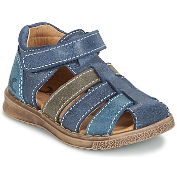 Shoes Boy Sandals Citrouille et Compagnie FRINOUI Marine / Grey