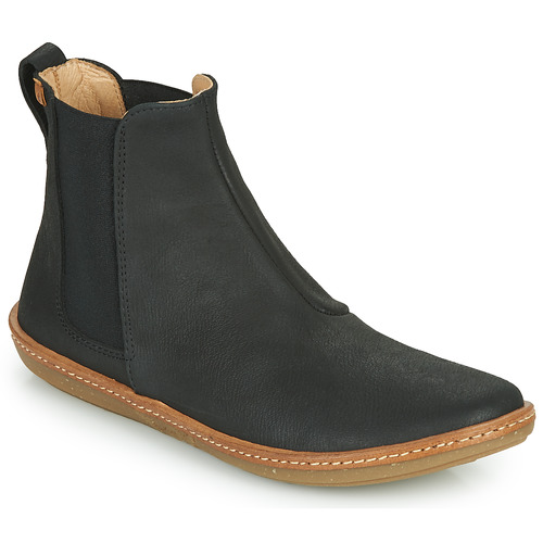 Shoes Women Mid boots El Naturalista CORAL Black