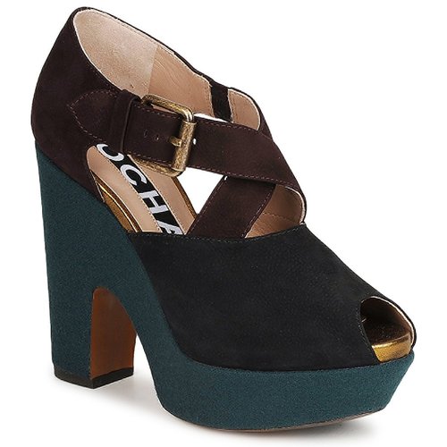 Shoes Women Heels Rochas NINFEA Brown / Blue