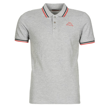 Clothing Men Short-sleeved polo shirts Kappa ESMO Grey