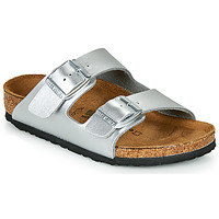 Shoes Girl Mules Birkenstock ARIZONA Silver